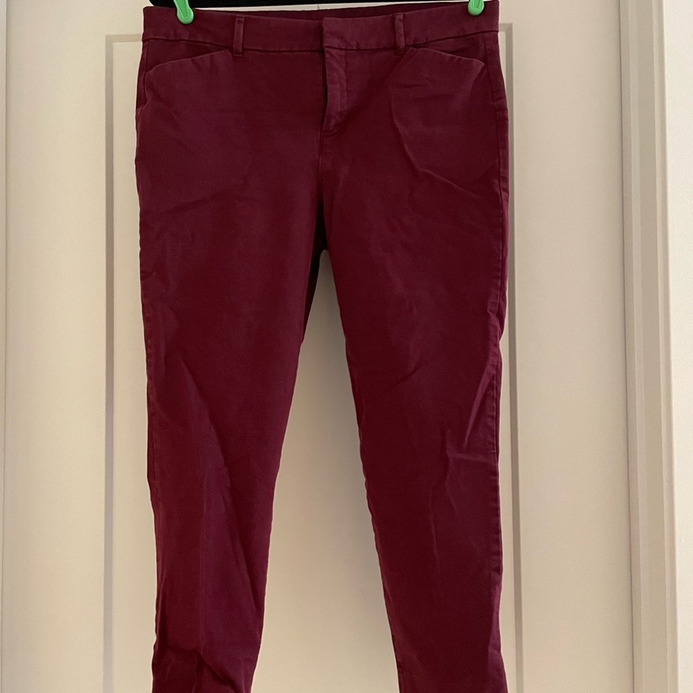 Maroon Old Navy Pixie pants size 14